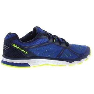 Men's Karrimor Tempo 5 Running Shoes Navy/Lime Size 12